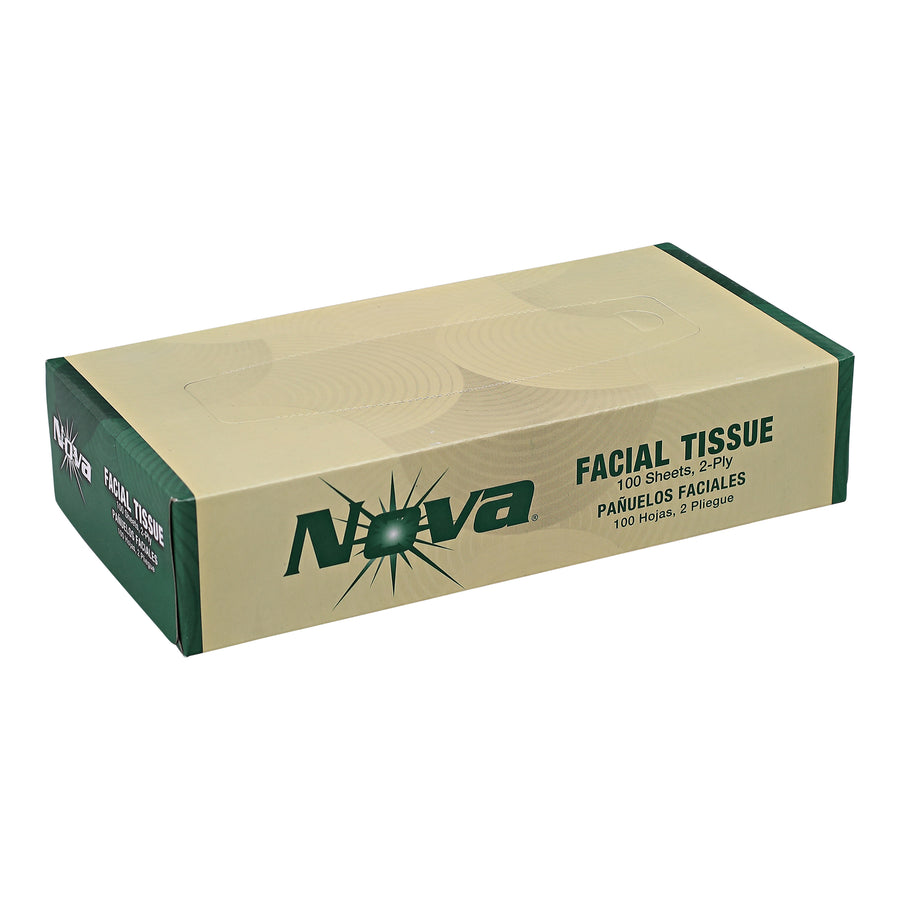 Nova NOVA-FACIAL Facial Tissue boxed 2ply White 3000/CS