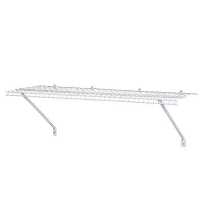 3'x12" WHT Shelf Kit