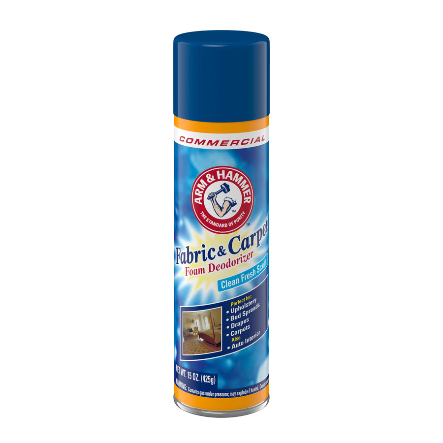 Arm & Hammer 33200-00514 Arm & Hammer Carpet Deodorizer 15 oz. Clean Fresh Scent 8/CS