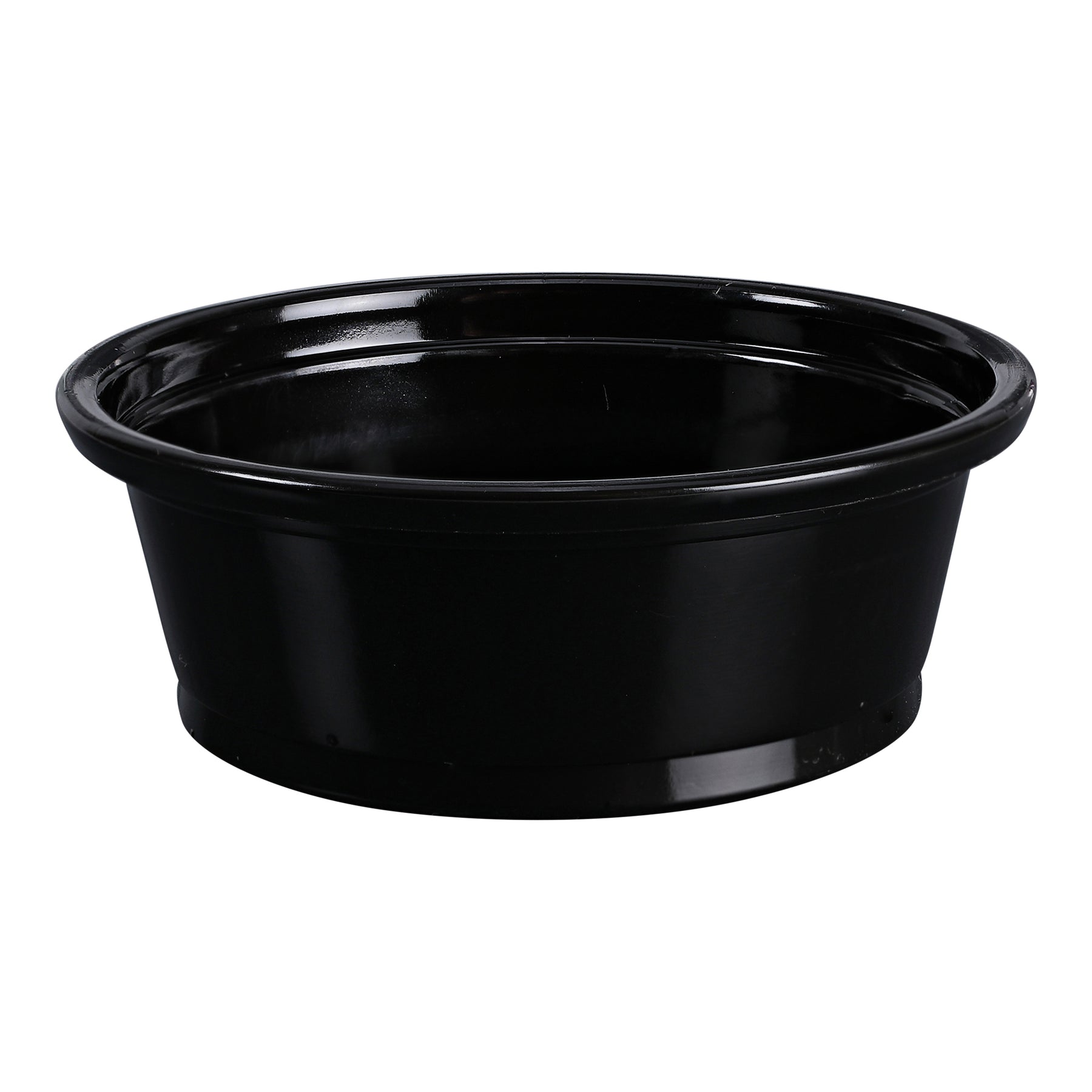 Empress EPC150B Plastic Portion Cup 1.5oz Black 2500/CS