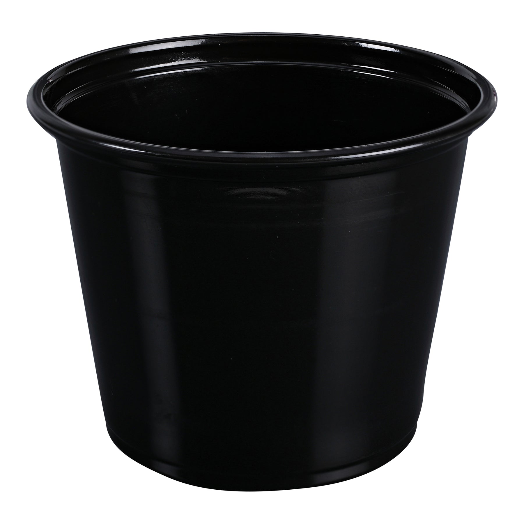 Empress EPC550B Plastic Portion Cup 5.5oz Black 2500/CS