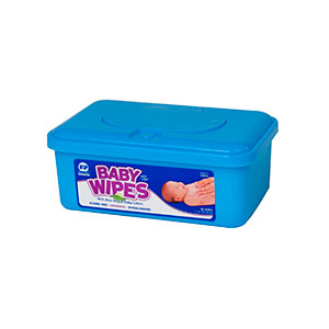 Amercareroyal RPBWU-80 Baby Wipes in Tub Unscented 80 Wipes, CS/12
