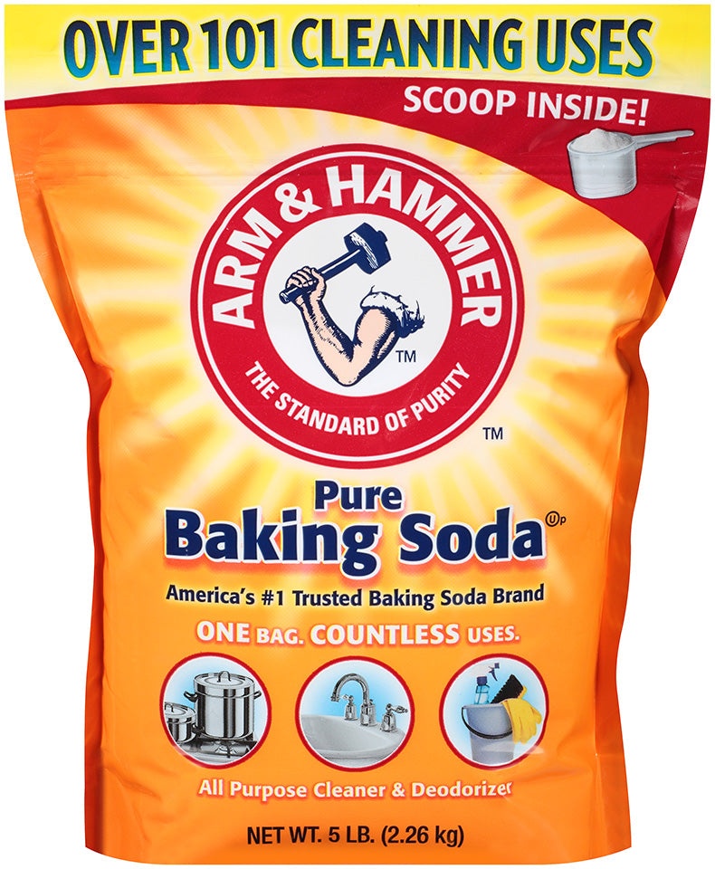 Arm & Hammer 33200-97267 Arm & Hammer Baking Soda 5 lb. 4/CS
