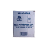 Empress E16P-1000 Polypro Cup 16oz Clear 1000/CS