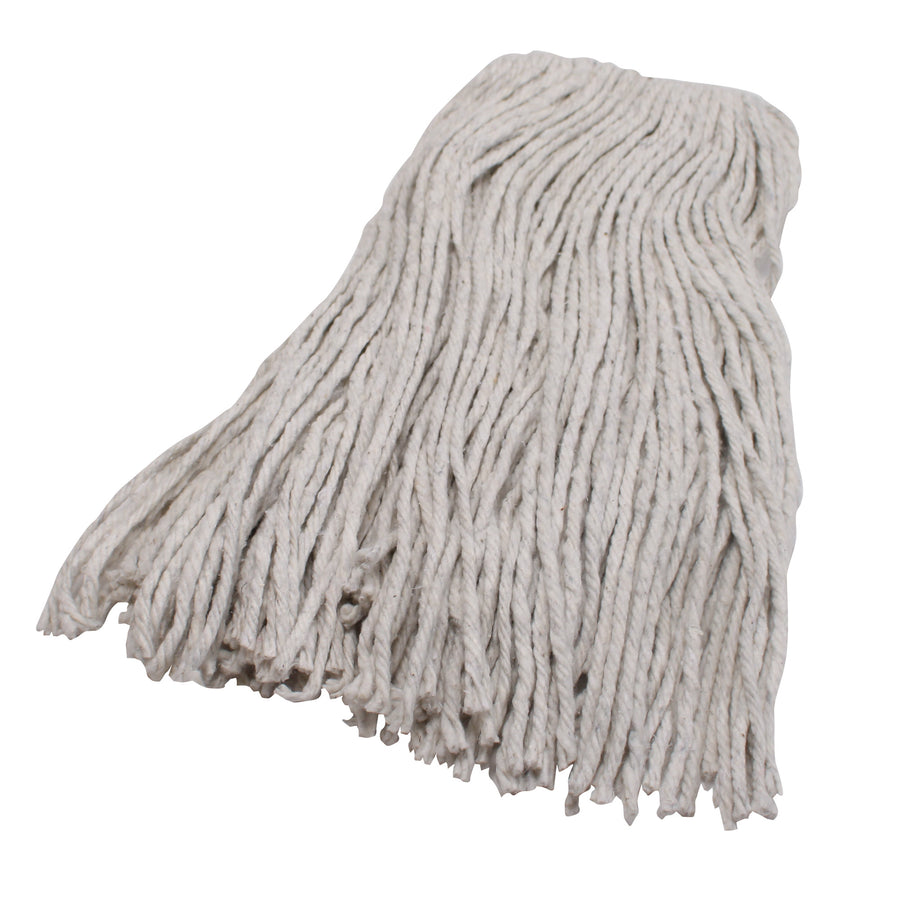 Performance Plus P09001 #16 Cotton Cut End Wet Mop 4ply White 12/CS
