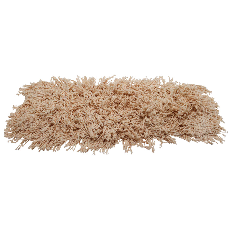 Performance Plus P23524 Dust Mop Cut End-Tie Reusable White 5" x 24" 12/CS