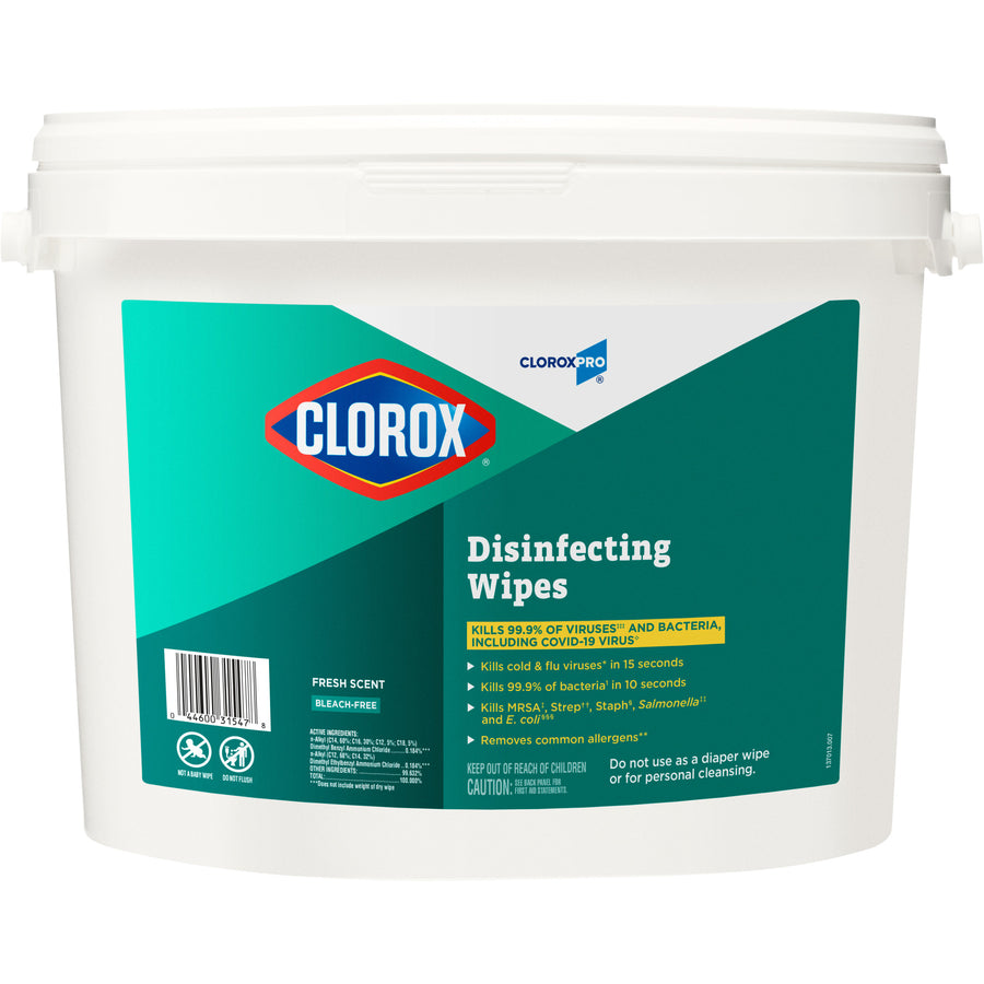 Clorox 31547 CloroxPro Disinfecting Wipes Fresh Scent, 700 Count