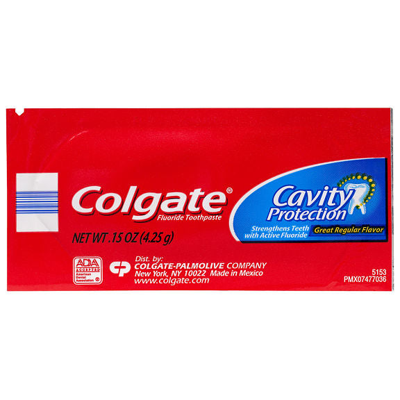 Colgate 150130 Colgate Toothpaste Single Use Sachet White 0.15oz 1000/CS