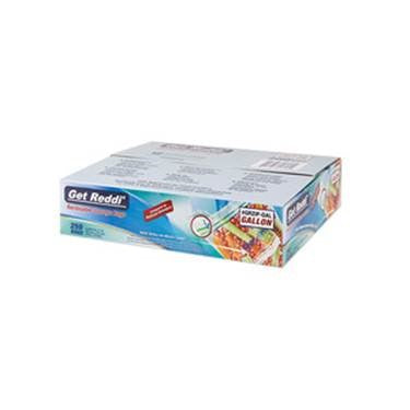IBS GRZIP-GAL BX Double Zip Reclosable Gallon Bag 10.56" X 11" LDPE Clear 250/BX