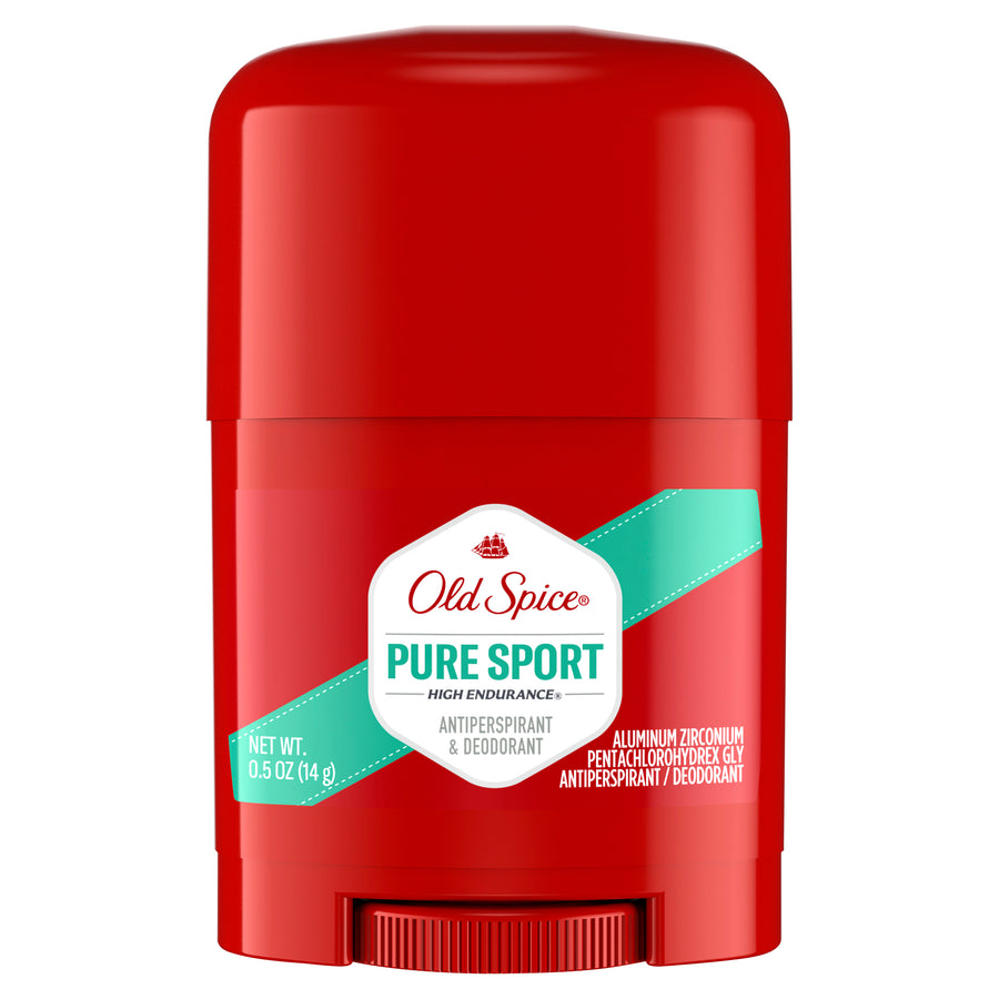 Old Spice 00162 Old Spice High Endurance Deodorant 0.5 oz. Pure Sport Invisible Solid 24/CS
