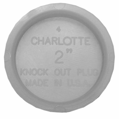 2" PVC Pipe Test Cap