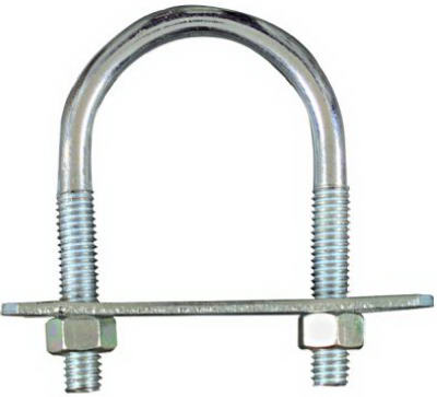 3/8x2x3-1/2 U-Bolt/Nut