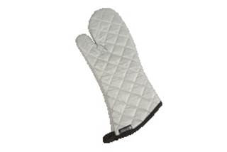 CFS Brands 801SG17 Silver Silicone Oven / Freezer Mitt 17"