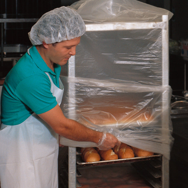 Elkay Plastics BOR21635LD LDPE Bun Pan Cover on Roll Clear 21" X 6" X 35" 0.75 Mil 200/CS