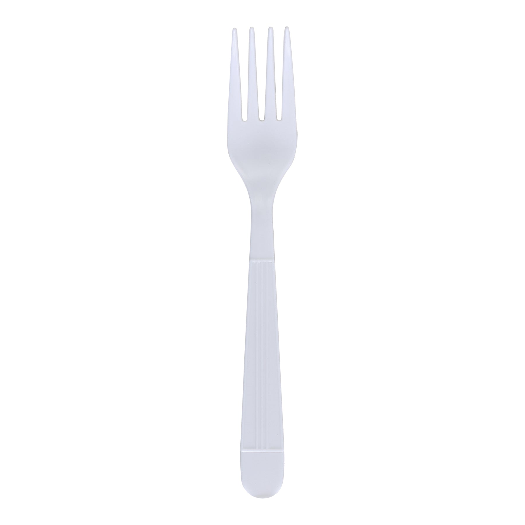 Empress E187001 Fork White Wrapped Heavy Weight Polypro 1000/CS
