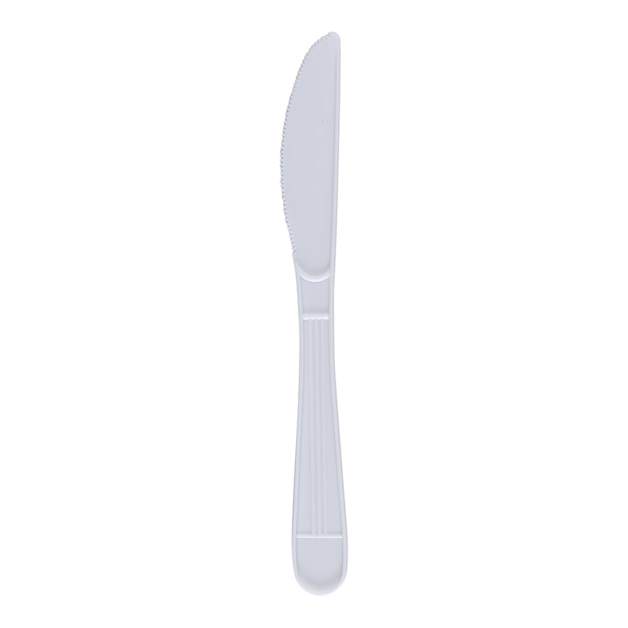 Empress E187003 Knife White Wrapped Heavy Weight Polypro 1000/CS
