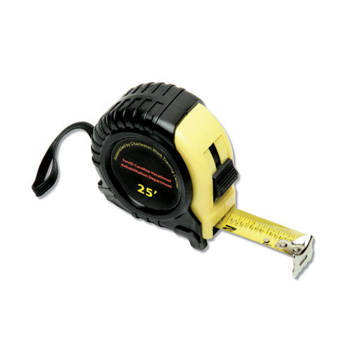 Abilityone 5210011397444 5210011397444, Skilcraft Tape Measure, Locking, Steel/plastic, 1" X 25 Ft, Yellow