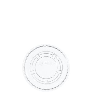 Dart PL100N Portion Container Lid Small Size Clear 2500/CS