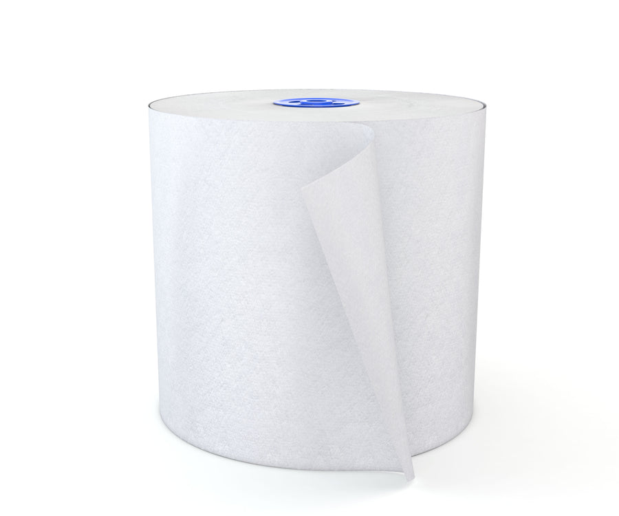 Cascades PRO T116 Signature Hardwound Roll Towel White 7.5" X 775' 1-Ply 6/CS