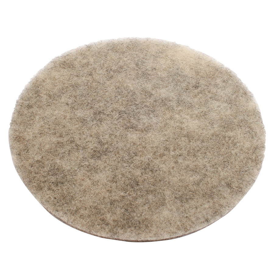 Performance Plus PNHM20 Round Burnishing Pad Natural Blend Medium Hair 20" 5/CS