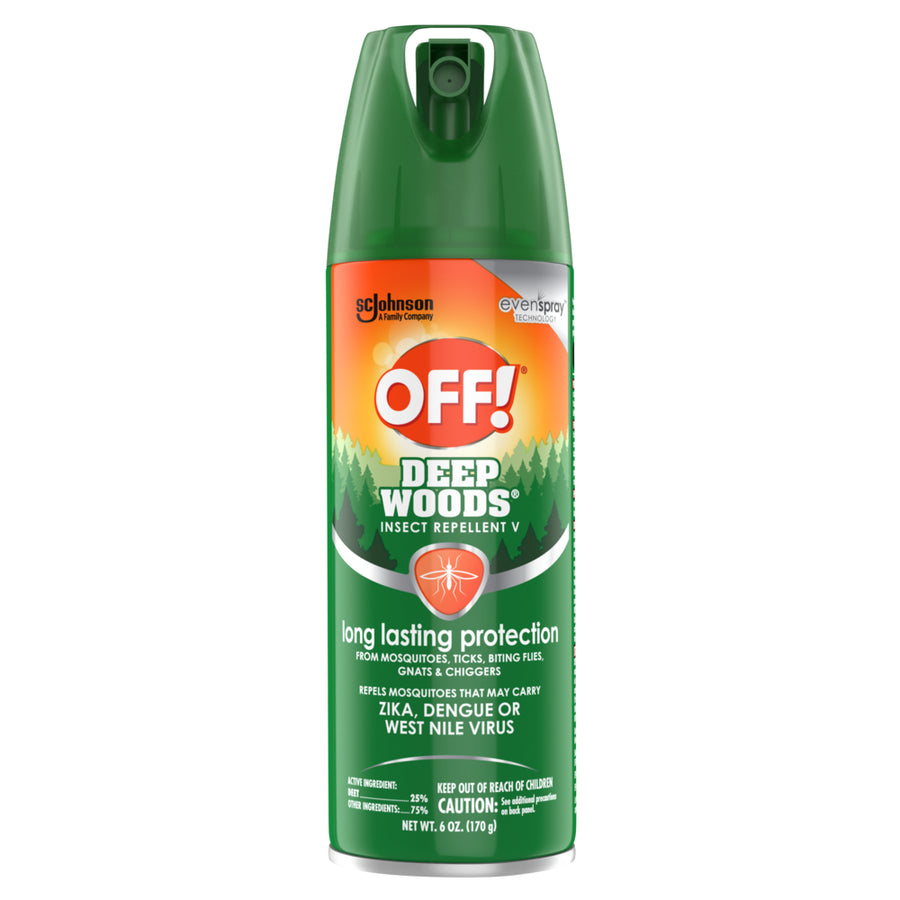 Off! 334689 OFF! Deep Woods Insect Repellent V 6 oz. Aerosol 12/CS