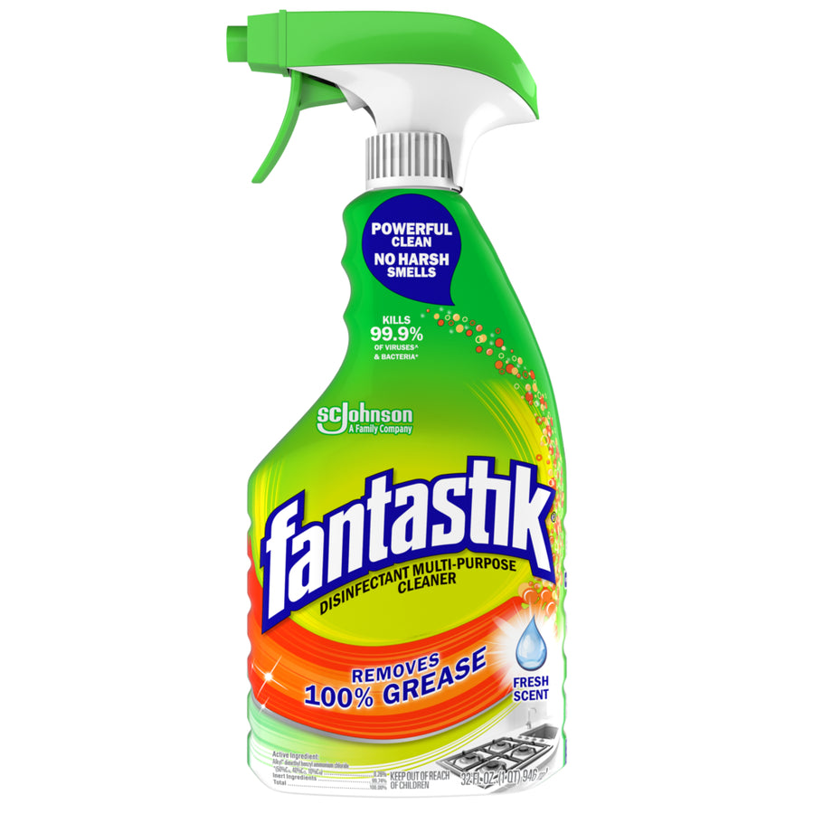 Fantastik 366095 Fantastik All-Purpose Cleaner 32 oz. Trigger Spray Fresh Scent 8/CS