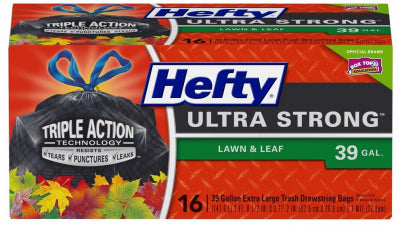 16CT 39GAL BLK HD Bag