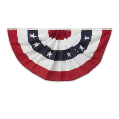 3x6 Pleat Fan/Stripe