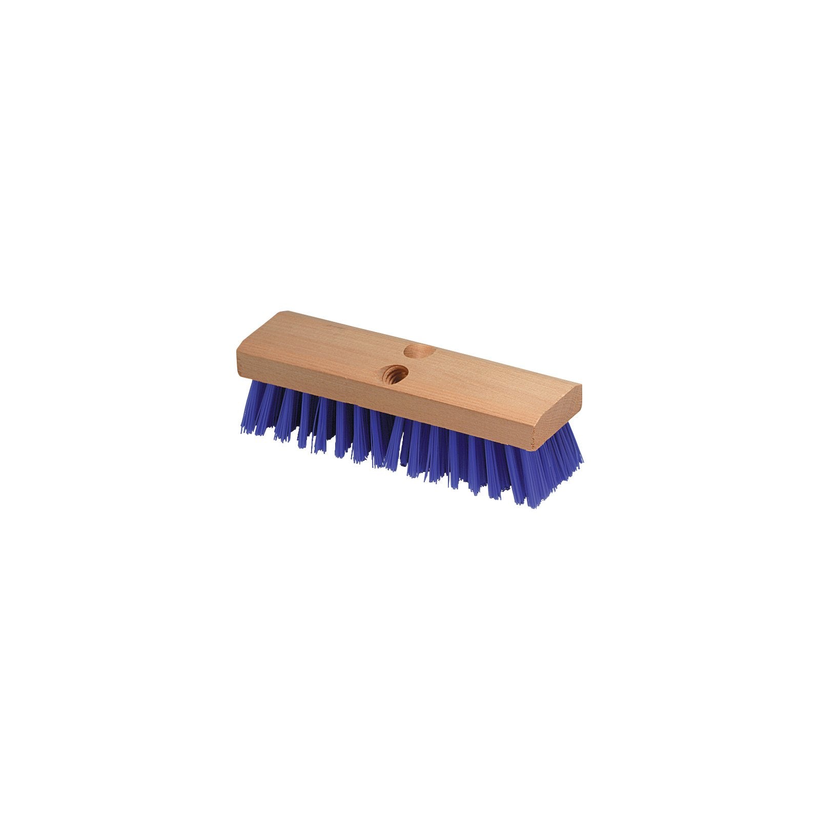 CFS Brands 3617514-EA Deck Scrub Stiff PP 10in Wood Block BL