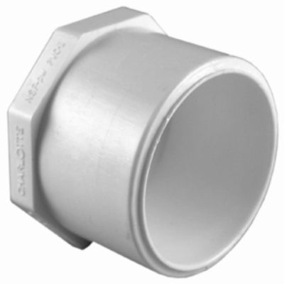 1-1/2 WHT Plug Spigot