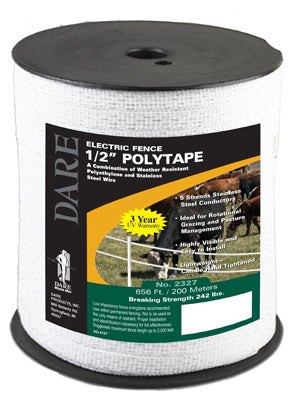 656' 1/2" Poly Tape