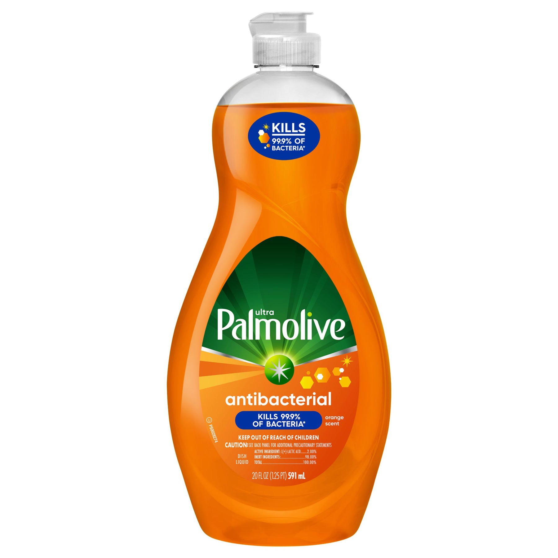 Colgate US04232A Palmolive Dishwashing Liquid AB Orange 20 oz 9/CS