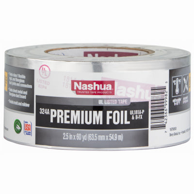 2.5"x60YD SLV Foil Tape