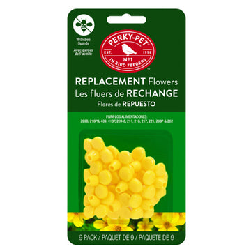9PK YEL Feeder Flower