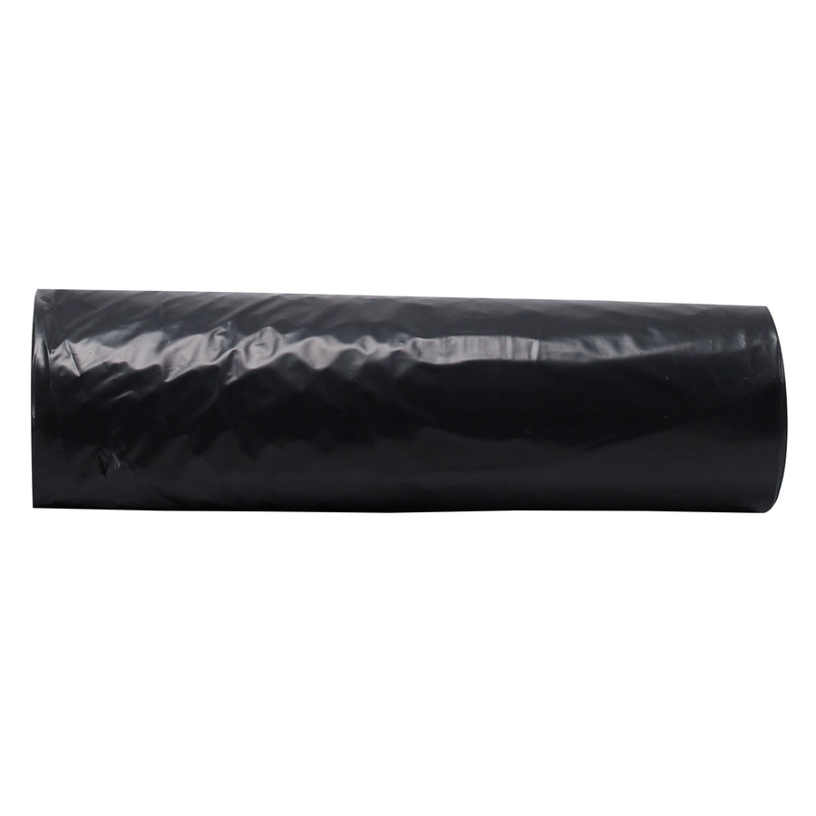 Strongman SM333920 33x39 33 micron Black 33 gallons LLD Repro Liner Perforated Rolls 100/CS