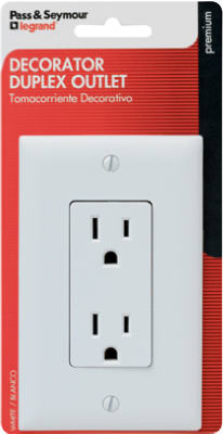 15A 125V WHT Receptacle