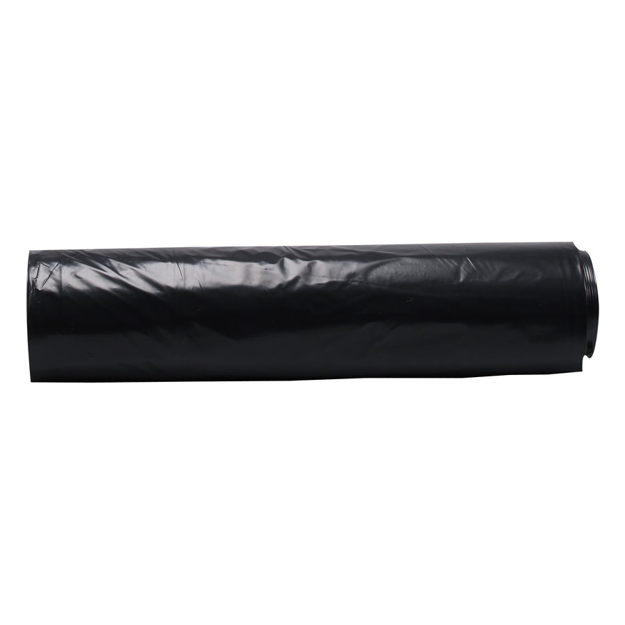 Strongman SM434720 43x47 33 micron Black 56 gallons LLD Repro Liner Perforated Rolls 100/CS