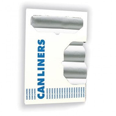Heritage Bag H7658HC 38X58 LLDPE Clear 0.70 Mil Flat Pack Can Liners 60 Gallon 200/CS