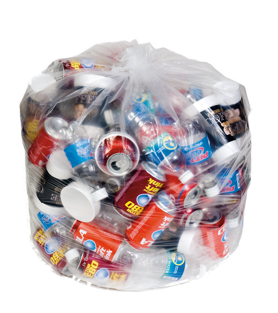 Pitt Plastics P6555XC 38x58 Can Liner Clear 1.8 Mil 50/CS