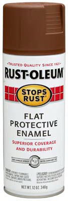 12OZ FLT BRN Enamel