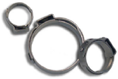 10PK 1"Pex SS Clamp