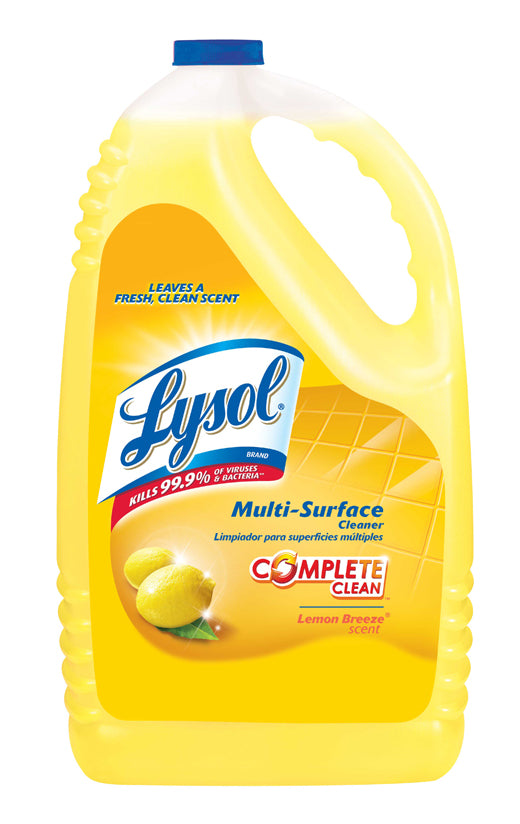 Lysol 77617 Lysol Fresh Multi-Surface Clean 144 oz Lemon /Sunflower Essence 4/CS