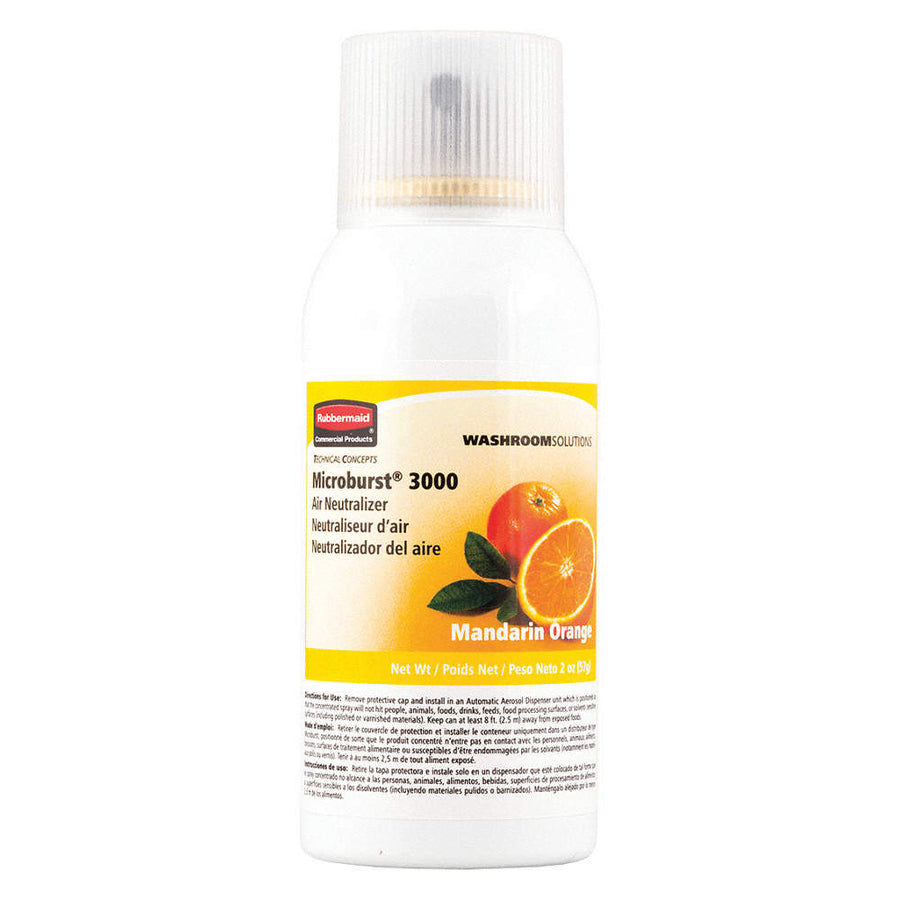 Technical Concepts FG402408 Microburst 3000 Refill Mandarin Orange 12/CS