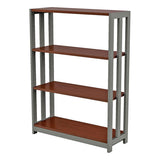 Linea Italia LITTR735CH Trento Line Bookcase, Three-Shelf, 31.5w x 11.5d x 43.25h, Cherry 2
