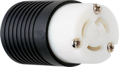 15A BLK Lock Connector