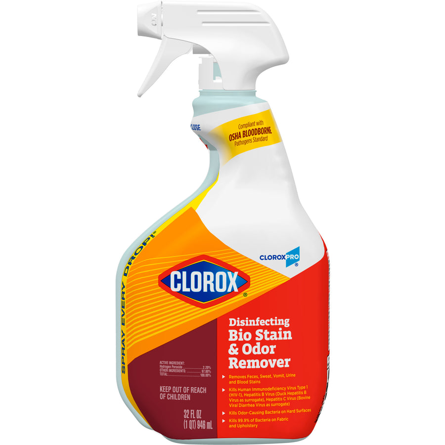 Clorox Healthcare 31903 Bio Stain & Odor Remover 32 oz. Spray 9/CS