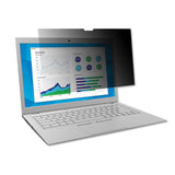 3M PF133W9B Frameless Blackout Privacy Filter For 13.3" Widescreen Laptop, 16:9 Aspect Ratio 2
