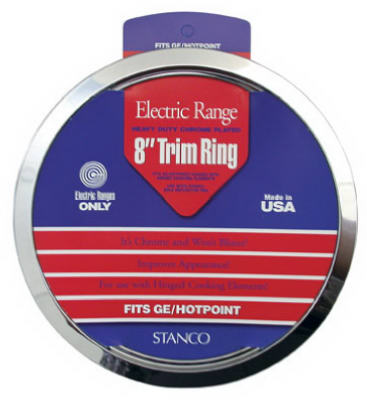 8" CHR Trim Ring