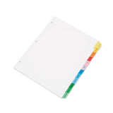 Abilityone 7530013683490 7530013683490 Skilcraft Multiple Index Sheets, 12-Tab, Jan. To Dec., 11 X 8.5, White, 1 Set 2