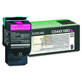 Lexmark C544X1MG C544x1mg Return Program Extra High-Yield Toner, 4,000 Page-Yield, Magenta 2